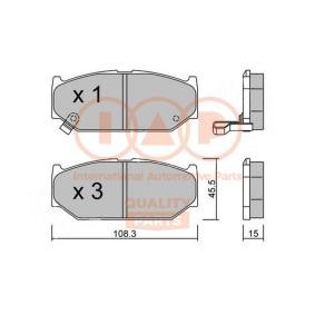 Bremsbeläge für SUZUKI von IAP QUALITY PARTS