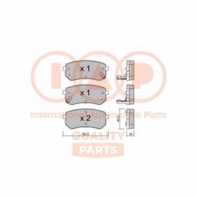 Bremsbeläge 704-21091P von IAP QUALITY PARTS günstig für 94,83 € online kaufen