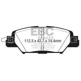 Kjøp Bremseklosser av EBC Brakes DPX3071 til den lave prisen 1708379,96 NOK