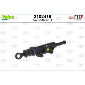 Geberzylinder, Kupplung 2102419 von VALEO günstig für 70,37 € online kaufen