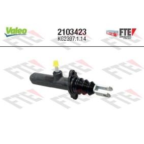 Comprar Cilindro maestro, embrague de VALEO 2103423 a bajo precio de 236,67 €