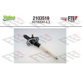 Achetez des Cylindre émetteur d'embrayage VALEO 2103519 à prix pour 107,66 €