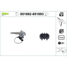 Acquista Alzacristallo da VALEO 851892 a buon mercato per soli 105,28 €