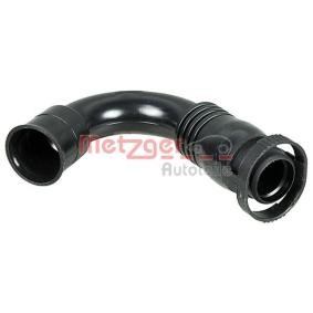 Compre Tubo flexível, respiro da tampa da cabeça do motor da METZGER 2380104 a um preço baixo por 9,04 €