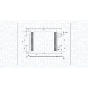 Achetez des Condenseur, climatisation MAGNETI MARELLI 350203792000 à prix pour 92,14 €