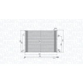 Compre Condensador de ar condicionado de MAGNETI MARELLI online para Clio III Van (SB_, SR_) a preços moderados
