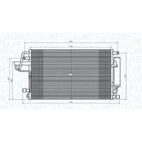 Compre Condensador, ar condicionado da MAGNETI MARELLI 350203843000 a um preço baixo por 83,36 €