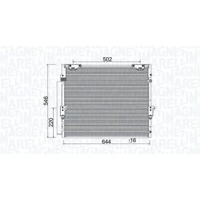 Acquista Condensatore climatizzatore da MAGNETI MARELLI 350203926000 a buon mercato per soli 120,05 €