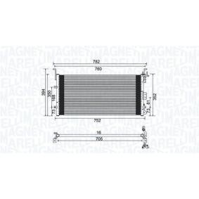 Compre Condensador, ar condicionado da MAGNETI MARELLI 350203959000 a um preço baixo por 68,34 €