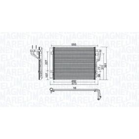 Compre Condensador, ar condicionado da MAGNETI MARELLI 350203976000 a um preço baixo por 69,64 €