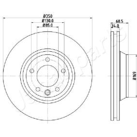 Bremsscheibe für PORSCHE von JAPANPARTS