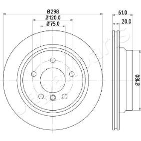 Bremsscheibe für ALPINA von JAPANPARTS