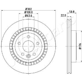 Bremsscheibe für VOLVO von JAPANPARTS