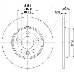 Bremsscheibe für VW von JAPANPARTS