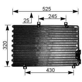 Osta Lauhdutin, ilmastointilaite MAHLE ORIGINAL:llä AC 195 000S edullisesti hintaan 83,63 €