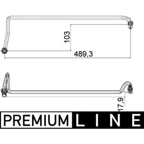 Osta Lauhdutin, ilmastointilaite MAHLE ORIGINAL:llä AC 202 000S edullisesti hintaan 128,18 €