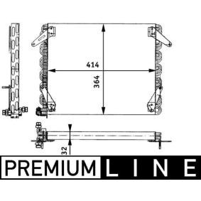 Osta Lauhdutin, ilmastointilaite MAHLE ORIGINAL:llä AC 658 000P edullisesti hintaan 301,90 €