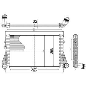 Kjøp Intercooler av MAHLE ORIGINAL CI 517 000S til den lave prisen 2794,39 NOK