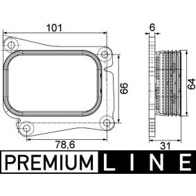 Ölkühler CLC 111 000P von MAHLE ORIGINAL günstig für 71,83 € online kaufen