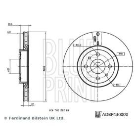 Bremsscheibe für ALFA ROMEO von BLUE PRINT