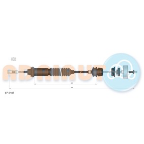 Kupplungsseil 07.0167 von ADRIAUTO günstig für 43,99 € online kaufen