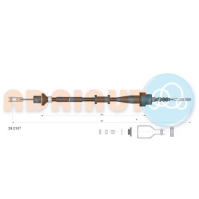 Achetez des Câble d'embrayage ADRIAUTO 28.0107 à prix pour 21,43 €