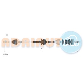 Kupplungsseil 35.0146 von ADRIAUTO günstig für 75,18 € online kaufen