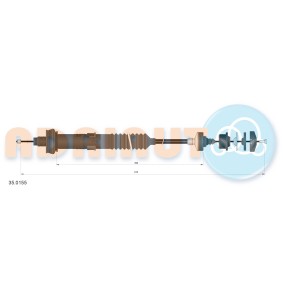 Kupplungsseil 35.0155 von ADRIAUTO günstig für 33,24 € online kaufen