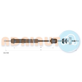 Kupplungsseil 35.0159 von ADRIAUTO günstig für 40,69 € online kaufen