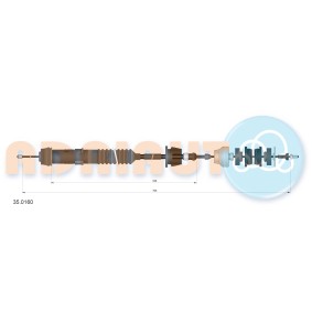 Kupplungsseil 35.0160 von ADRIAUTO günstig für 34,10 € online kaufen