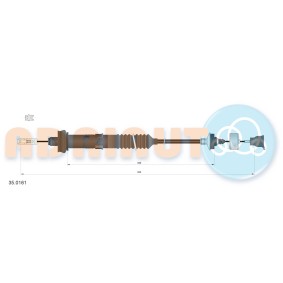 Kupplungsseil 35.0161 von ADRIAUTO günstig für 40,43 € online kaufen