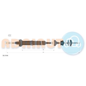 Kupplungsseil 35.0164 von ADRIAUTO günstig für 39,82 € online kaufen