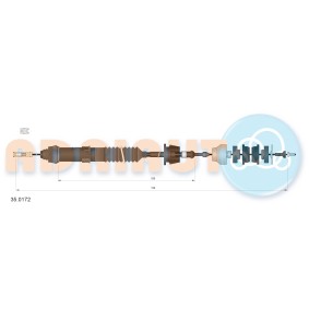 Kupplungsseil 35.0172 von ADRIAUTO günstig für 47,57 € online kaufen