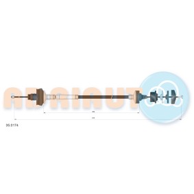 Kupplungsseil 35.0174 von ADRIAUTO günstig für 27,04 € online kaufen
