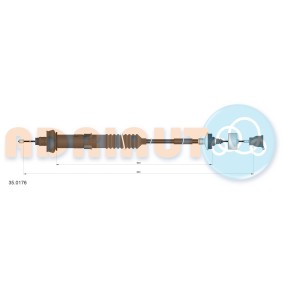 Kupplungsseil 35.0176 von ADRIAUTO günstig für 36,86 € online kaufen