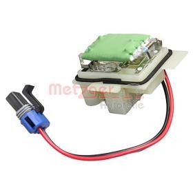 Compre Resistência, ventilador do habitáculo da METZGER 0917364 a um preço baixo por 39,08 €