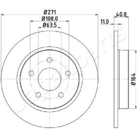Bremsscheibe DP-0305 von JAPANPARTS günstig für 53,22 € online kaufen