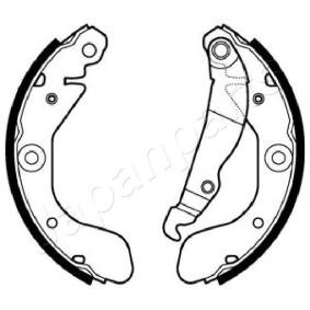 Bremsbackensatz GF-W10AF von JAPANPARTS günstig für 85,46 € online kaufen