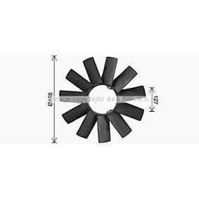 Acquista Girante, Raffreddamento motore da PRASCO BWB589 a buon mercato per soli 110,01 €