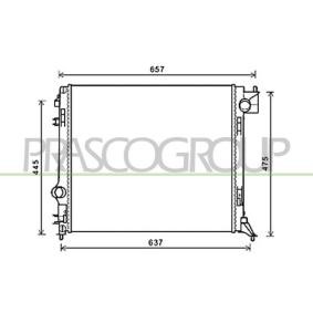 Kühler, Motorkühlung DS712R002 von PRASCO günstig für 176,23 € online kaufen