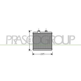 Wärmetauscher, Innenraumheizung ME029H001 von PRASCO günstig für 57,98 € online kaufen