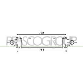 Ladeluftkühler ME029N001 von PRASCO günstig für 126,85 € online kaufen