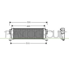 Ladeluftkühler ME320N001 von PRASCO günstig für 192,84 € online kaufen
