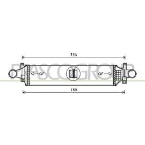 Ladeluftkühler ME328N001 von PRASCO günstig für 170,09 € online kaufen