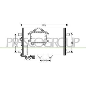 Klimakondensator ME660C002 von PRASCO günstig für 103,90 € online kaufen
