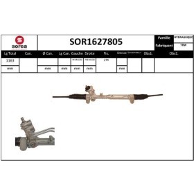 Compre Caixa de direção da SNRA SOR1627805 a um preço baixo por 478,06 €