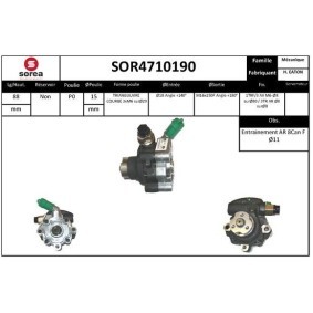 Compre Bomba de direção da SNRA SOR4710190 a um preço baixo por 242,68 €