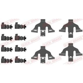 Achetez des Kit d'accessoires, plaquette de frein à disque QUICK BRAKE 109-0092 à prix pour 17,24 €