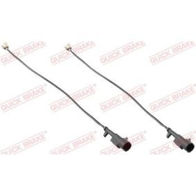 Warnkontakt, Bremsbelagverschleiß WS 0439 A von QUICK BRAKE günstig für 8,35 € online kaufen
