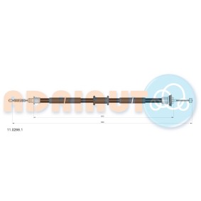 Handbremsseil 11.0266.1 von ADRIAUTO günstig für 13,93 € online kaufen